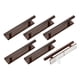 thumbnail image 1 of Uxcell 6 Paquete de Ayudante de Empuje y Tiro Autoadhesivo, Manijas Adhesivas de Plástico de 6 Pulgadas para Gabinete de Cocina, Ventana, Puerta de Armario Deslizante (Grano de Madera Profundo), 1 of 6