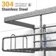 thumbnail image 3 of Organizador de baño colgante Shower Caddy AKTECKE, plateado, 3 of 6