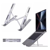 Genérico - Soporte Base Elevador Notebook Macbook Pro Air Aluminio Ergonomico