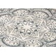 thumbnail image 2 of Alfombra de Lino Redonda, 2 of 2