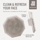 thumbnail image 5 of Face Scrubber Scrubber Scrub®, silicona antimicrobiana, 1 paquete, 5 of 7