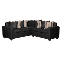 Ruzam Mobel - Seccional 5 Cuerpos Roses Negro