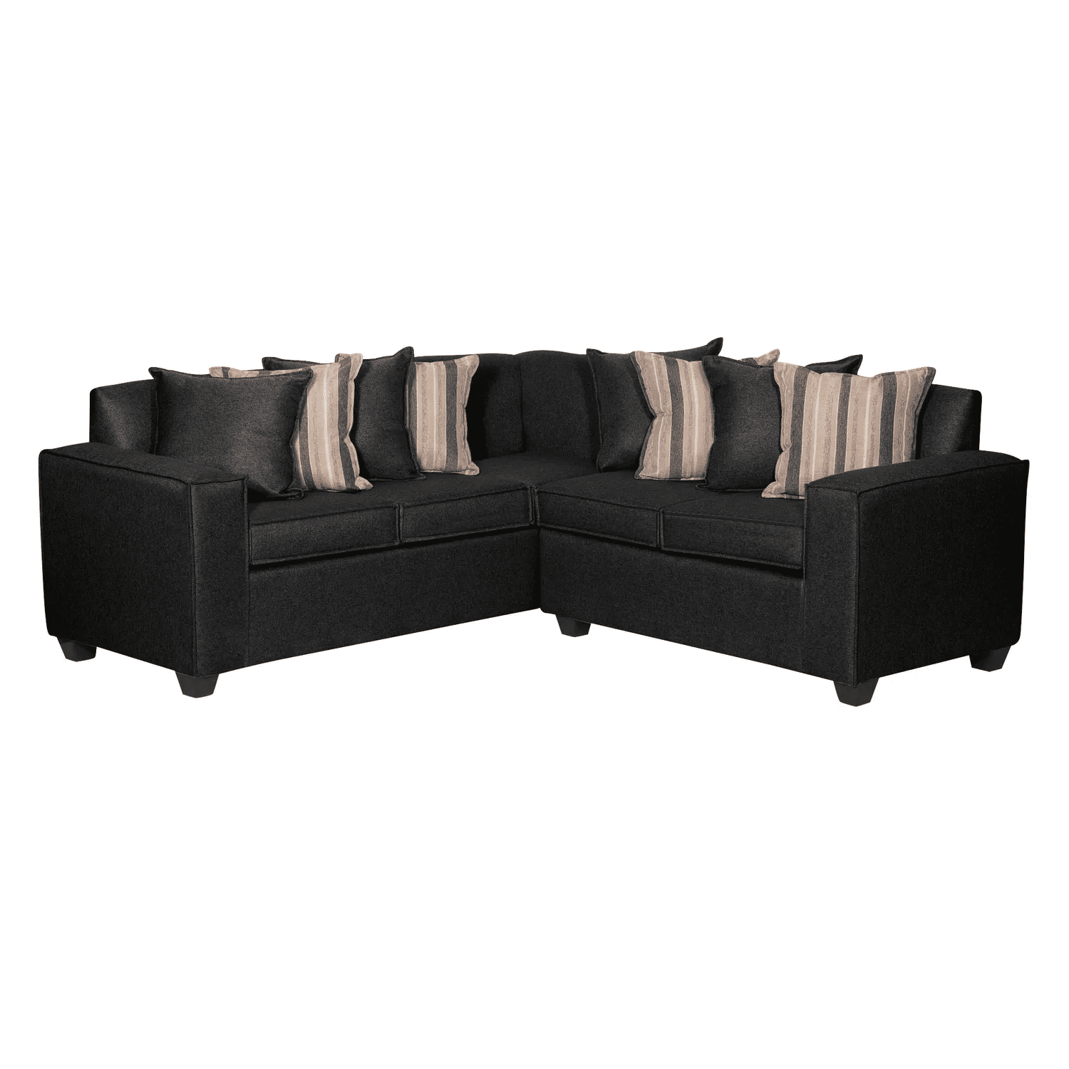 Ruzam Mobel - Seccional 5 Cuerpos Roses Negro