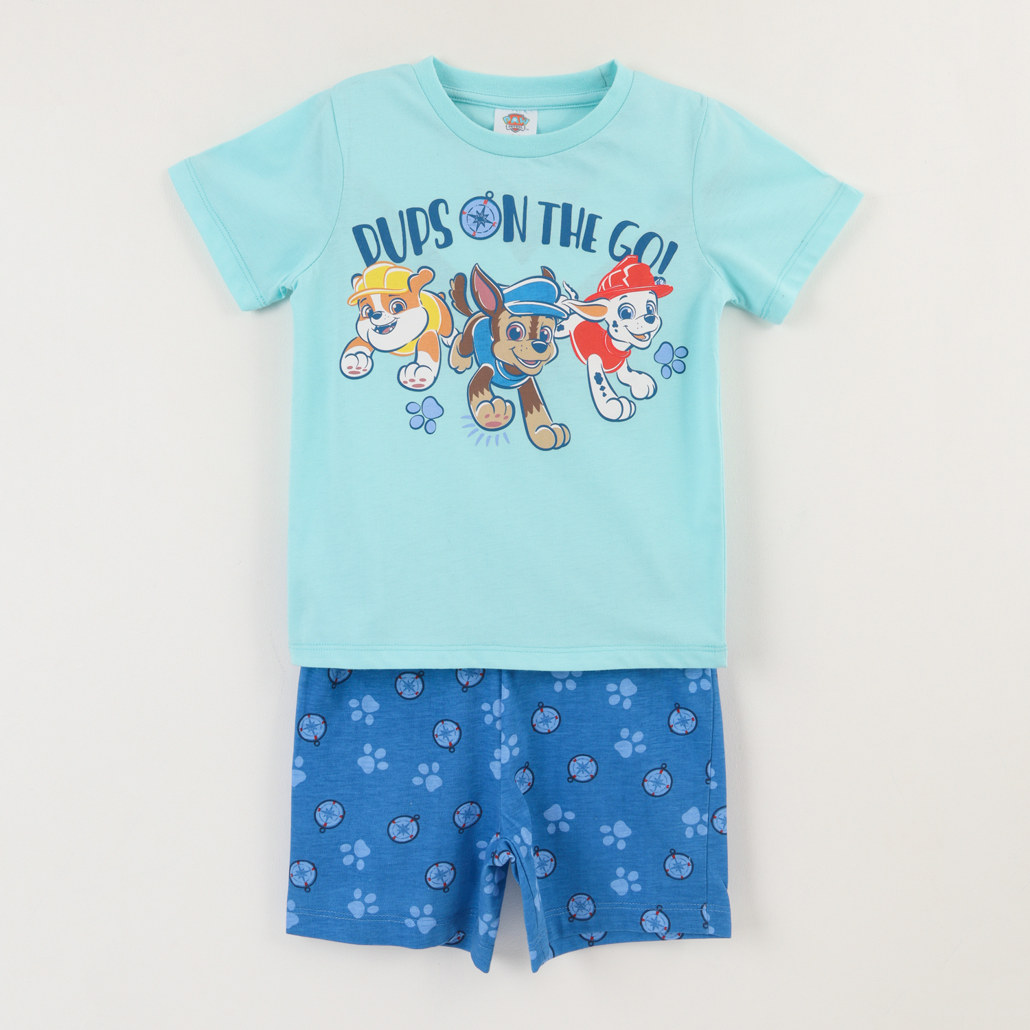 Pijama Manga Corta Niño Calipso Pandilla Paw Patrol