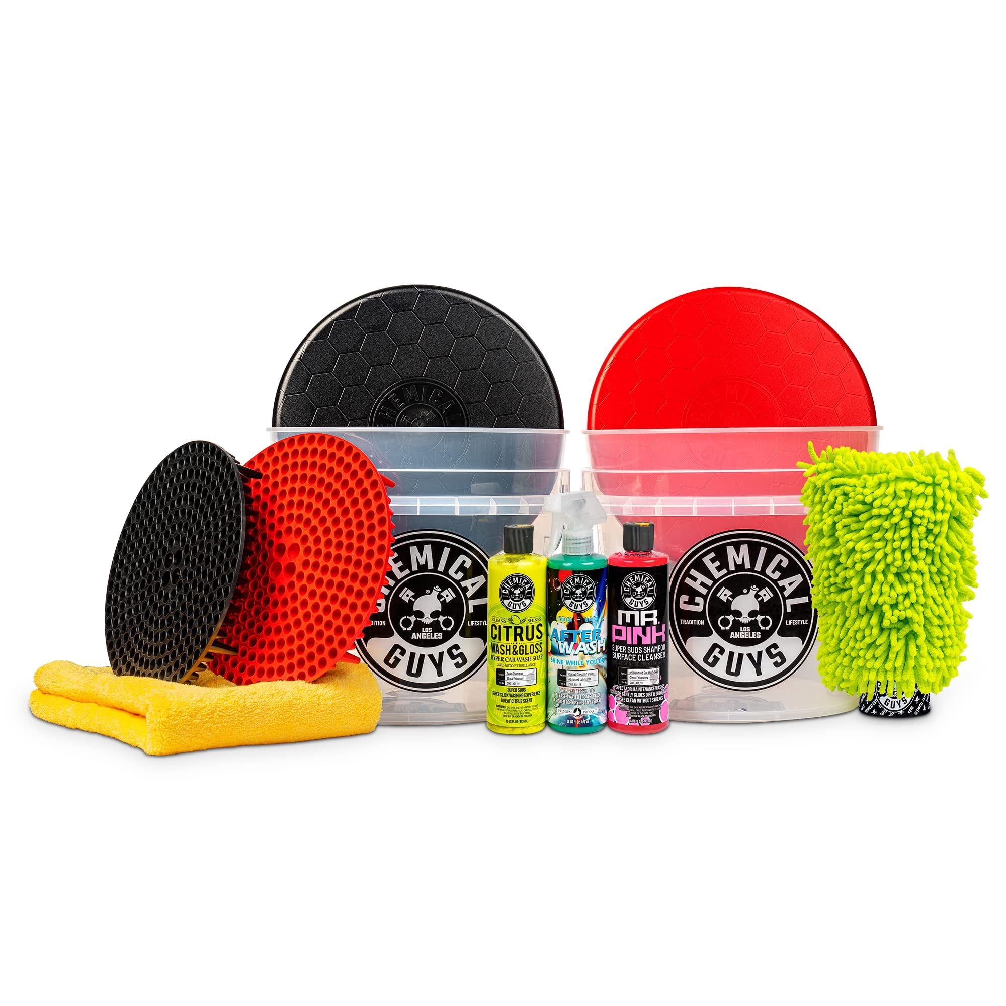 Kit De Cubetas Para Lavado De Auto Chemical Guys Hol129, 11 Piezas