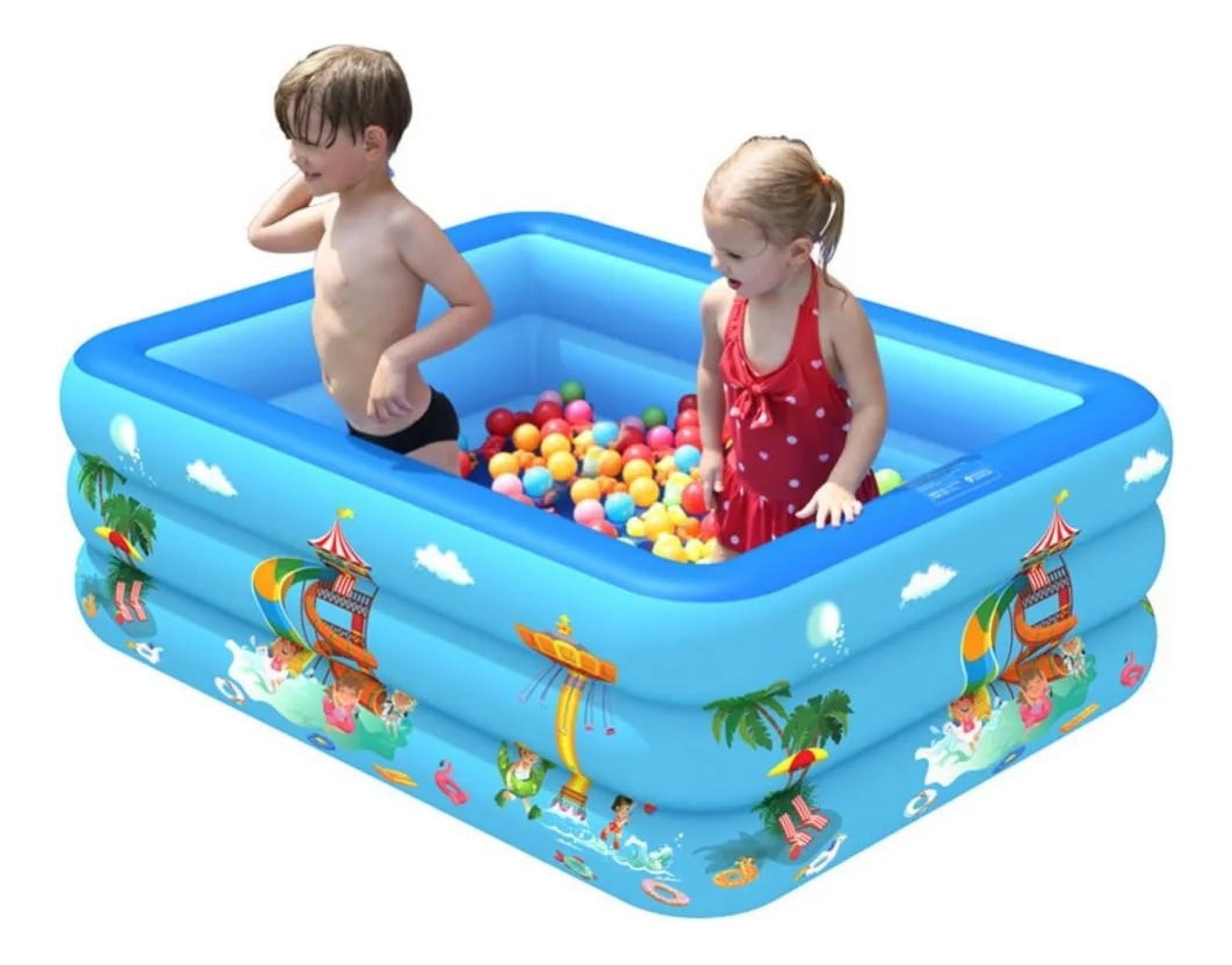 Genérico - Piscina Inflable Patio Jardín Verano Portatil Niños Lau