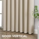 thumbnail image 4 of Cortinas Blackout Joydeco Térmicas Aislantes 230x229 cm Beige, 4 of 9
