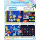 thumbnail image 5 of Tablero de Actividades Exorany Dinosaurio Azul Juguete Montessori 1-4 Años, 5 of 7