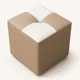 thumbnail image 1 of Puff Hvm Boton Café Blanco, 1 of 2