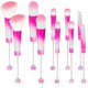 thumbnail image 1 of Juego de brochas de maquillaje AllgemDIY Beadable, 10 piezas, Tiedye Pink, 1 of 5