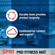thumbnail image 4 of Colchoneta Spri Pro Fitness de 12 mm, gruesa para hacer ejercicio en el suelo, sentadillas, flexione, 4 of 4