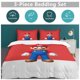 thumbnail image 5 of Super Mario Bed Duvet Cover Microfiber Bedding Sets 3D Printed Lightweight 3 Piece Comforter Sets for Kids Boys Girls, 5 of 5