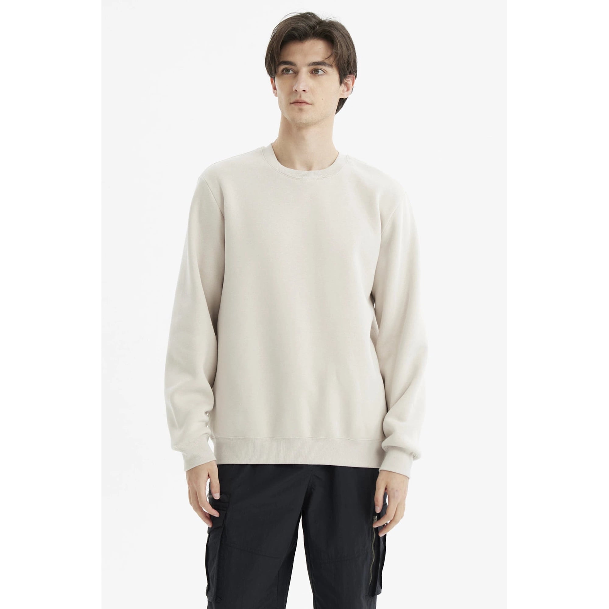 Fashionspark - Polerón Hombre Básico Beige- Ll