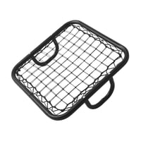 Magideal - Rebotador De Fútbol Portátil, Red De Portátil Con Asas, Equipo De Juguetes Para Fútbol, Césped De Entrenamiento De Primer Toque En La Espalda