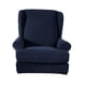 thumbnail image 2 of Wing Back Arm - Funda Para Silla De 2 Piezas Wingback Sofa Slipcover Azul Oscuro, 2 of 5