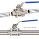 thumbnail image 4 of Válvula de bola Midline Valve de 3" de acero inoxidable, paso total, 4 of 7