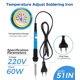 thumbnail image 3 of Kit de soldador Hicello 60W 220V con ajuste de temperatura, 3 of 8