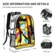 thumbnail image 3 of Mi Vida como Robot AdolescenteMochila transparente temática, resistente y duradera, bolsa see-through para trabajo, deporte, universidad y viaje, 31 × 43 cm, 3 of 6