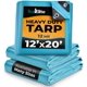 thumbnail image 1 of Tarp Teal Elite Heavy Duty, impermeable, 3,7 x 6 m, color azul, 1 of 8