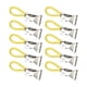 thumbnail image 5 of 10 Piezas Colgantes Paños De Cocina Clips Armario Para Cortina De Ducha Ropa Pequeña Amarillo, 5 of 5