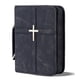 thumbnail image 1 of Funda Para La Biblia De Piel Vegana Con Bolsillo Para Teléfono Color Negro, 1 of 6