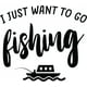 thumbnail image 1 of Decomural I Just Want To Go Fishing WS-41396, 1 of 2