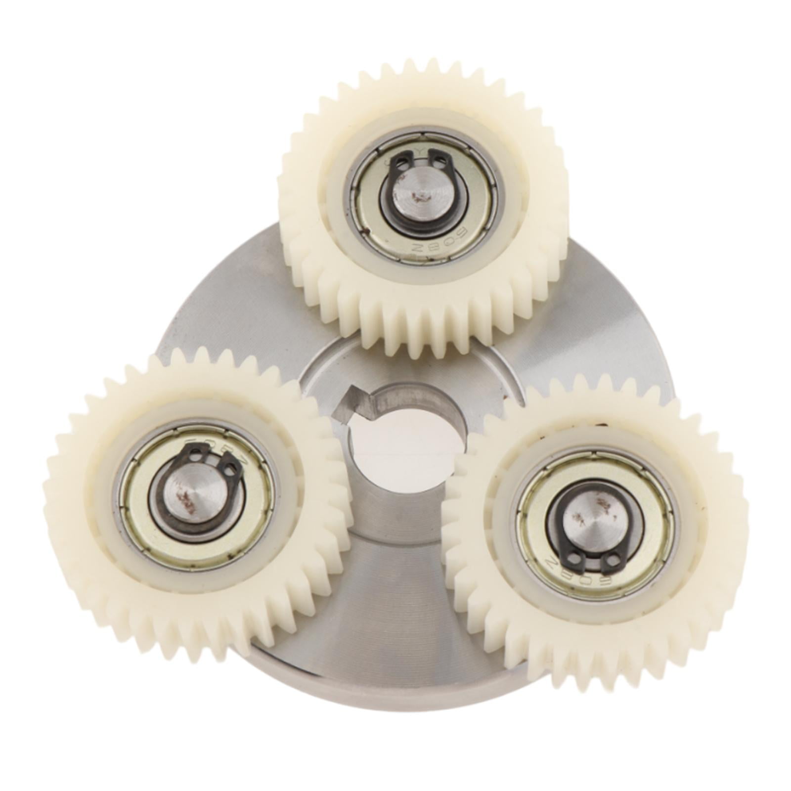 Magideal - Transmisión De Motor De Bicicleta Eléctrica Transmisión De Motor De Bicicleta Componentes De Bicicleta Eléctrica Transmisión De Bicicleta Eléctrica Tr Engranajes De Nailon De 38 Mm