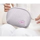 thumbnail image 4 of Bolsa De Almacenamiento Semicircular, Hermosa Bolsa De Almacenamiento De Maquillaje De Bolsos, Bolsa De Maquillaje Minimalista, Diseño Abierto, Compacta Y Portátil, 4 of 5
