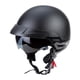 thumbnail image 1 of Visera Retráctil De Medio Casco De Motocicleta Scooter Para Hombres Mujeres Duradera M, 1 of 5