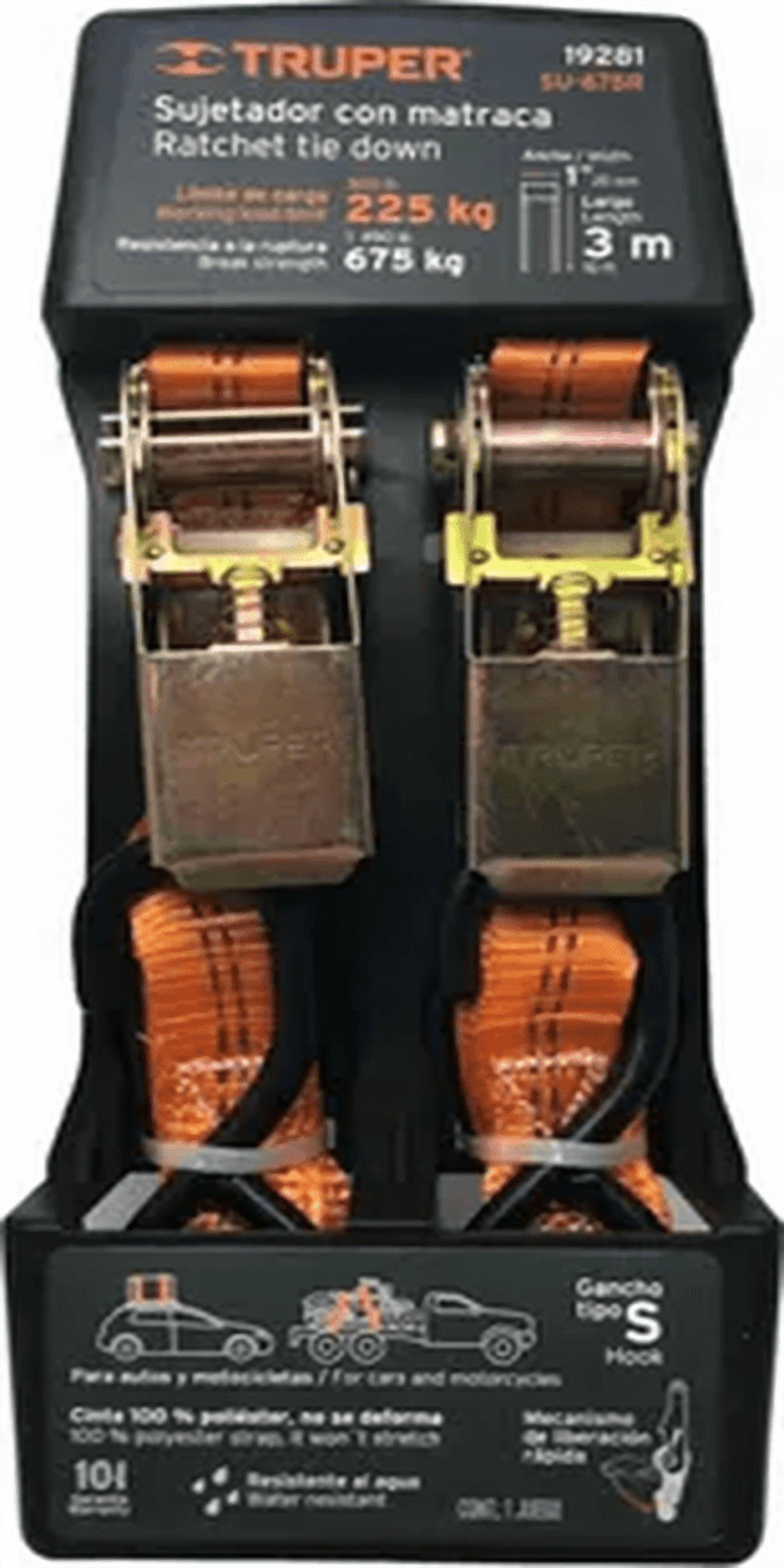 Genérico - Eslinga Para Carga 675Kg 3 Mts Truper Su-675R