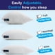 thumbnail image 2 of Almohada Sidney Sleep de espuma viscoelástica con relleno ajustable King, 2 of 9