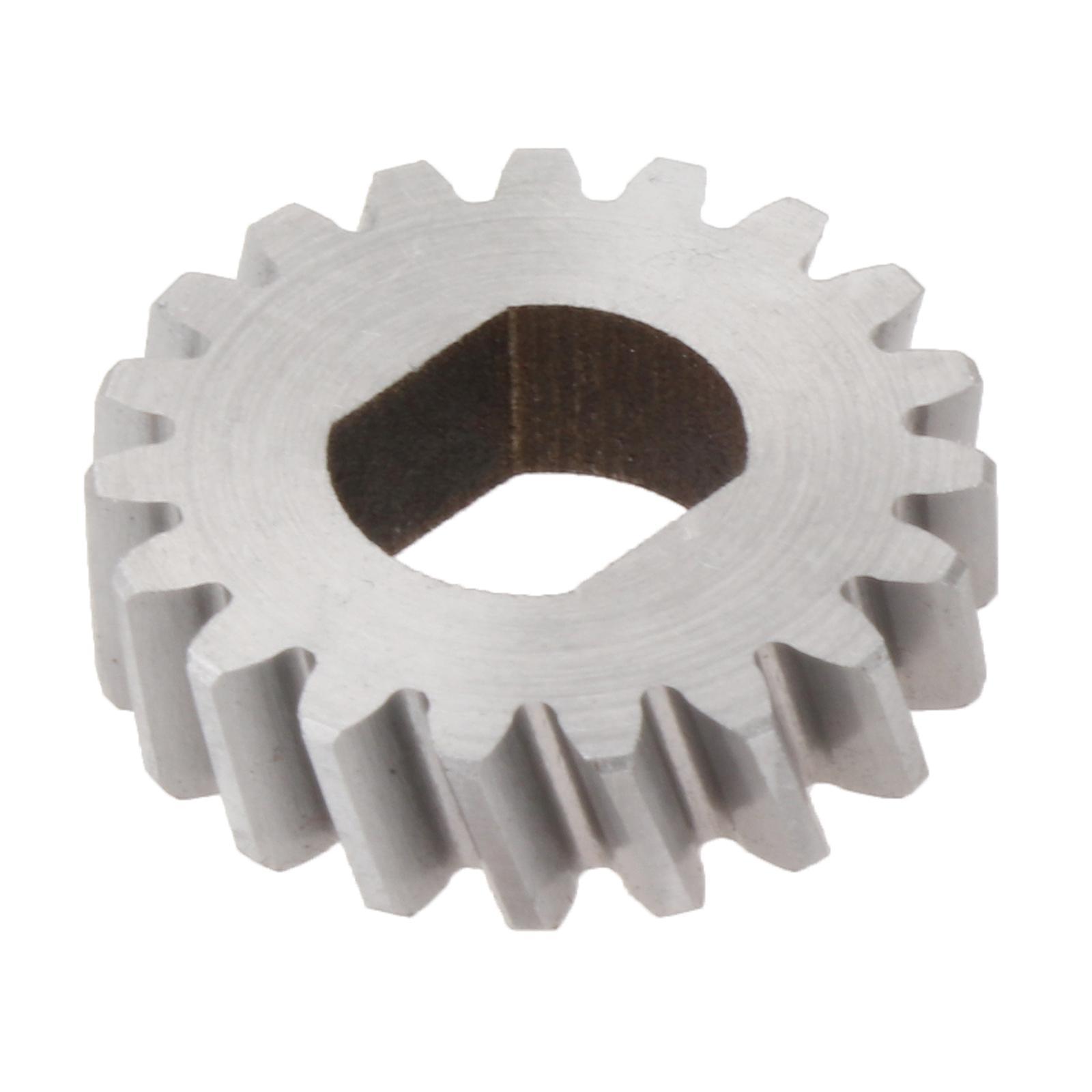 Ioensy - Coche 18/19 Dientes Techo Solar Motor Cog Gear Silver Fit Para W204 W212 19Teeth