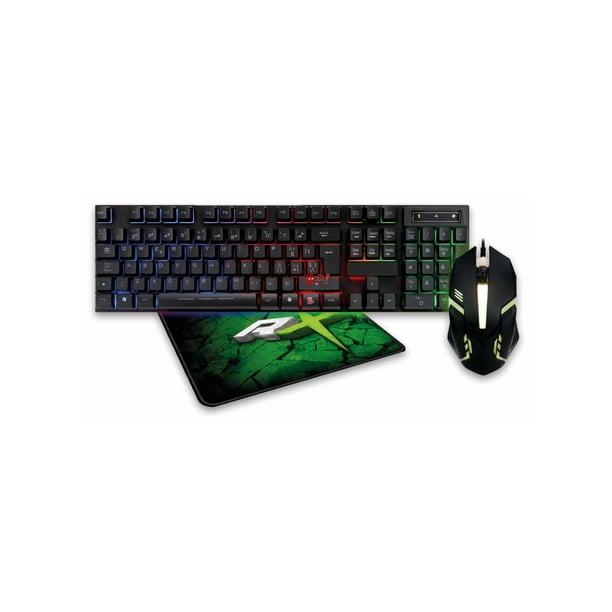 Kit Gamer Mouse-teclado Mecánico-mouse Pad - Ps