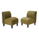 thumbnail image 1 of Set Poltronas Soft Felpa Verde Musgo, 1 of 6