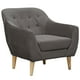 thumbnail image 2 of Poltrona Norway Gris Oscuro 85x87x90, 2 of 4