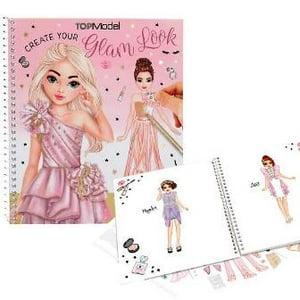 Tienda Lillifee - Cuaderno Crea Tu Look Glamuroso Topmodel