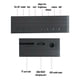 thumbnail image 3 of Despertador para dormitorio/oficina, reloj digital con altavoz Bluetooth, despertador para personas con sueño pesado., 3 of 5
