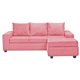 thumbnail image 1 of Sillón Modular 3.1 Kahlo Felpa Rosado, 1 of 4