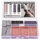 thumbnail image 1 of Brocas para taladro de uñas Haozher 135 piezas, 4 granos – bandas de lijado, 1 of 7