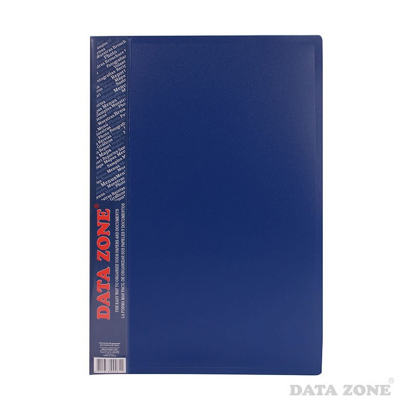 Datazone - Carpeta Oficio 20 Fundas Azul | Azul