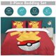 thumbnail image 5 of Pi-ka-chu Bed Duvet Cover Microfiber Bedding Sets 3D Printed Lightweight 3 Piece Comforter Sets for Kids Boys Girls, 5 of 5