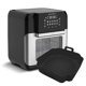 thumbnail image 1 of Horno Freidora Crisp 10 L + Molde de Silicona Negro, 1 of 8