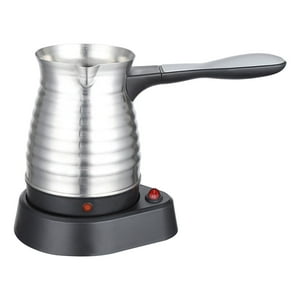 Genérico - Cafetera Turca Eléctrica De 500 Ml, Tetera De Café De Acero Inoxidable Para Bar Café Estilo A
