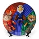 thumbnail image 1 of Maple Plato decorativo de porcelana fina (bone china), plato decorativo de cerámica para hogar, oficina, soporte de pared, platos decorativos para dormitorio 15 cm, 1 of 6