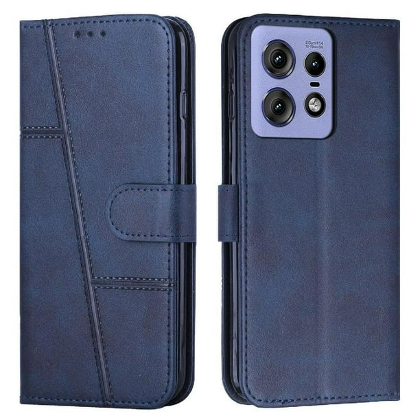 Funda Flip Para Motorola Moto Edge 50 Pro – Carcasa Delgada Y Resistente A Impactos Con Soporte Para Uso Diario Y Profesional