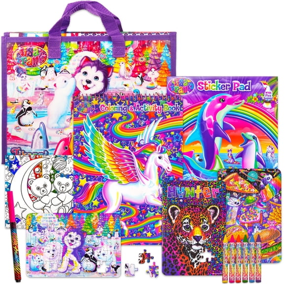 Set de actividades y libro para colorear Bendon Lisa Frank