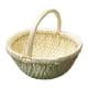 thumbnail image 1 of Canasto De Frutas Tejida A Mano, Decoración Rústica, Canasto De Comida Para Cocina, Mesa De Restaurante, Color Beige, 1 of 3