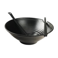 Bothyi - Tazón De Fideos Vintage Con Cuchara Y Palillos A Juego Para Pho Soba Udon