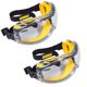 thumbnail image 1 of Gafas de seguridad DEWALT DPG82-11, corrector transparente antivaho (paquete de 2), 1 of 3