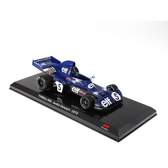 OPO 10 - Coche de Fórmula 1 1/24 compatible con Tyrrell 006 - Jackie Stewart - 1973 - OR027